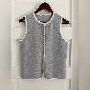 A&F Mara High-V LuxeLoft Sweater Vest